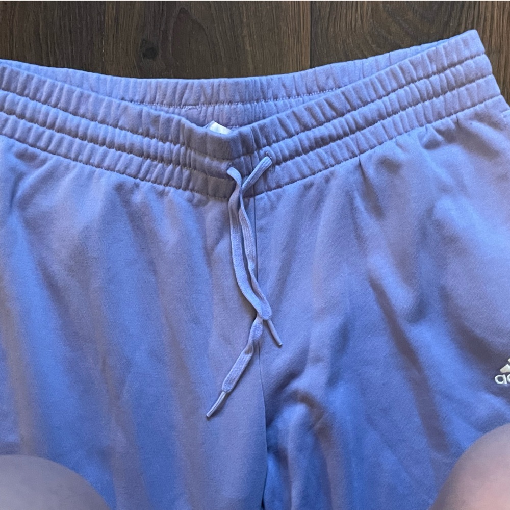 Purple Adidas joggers/sweatpants